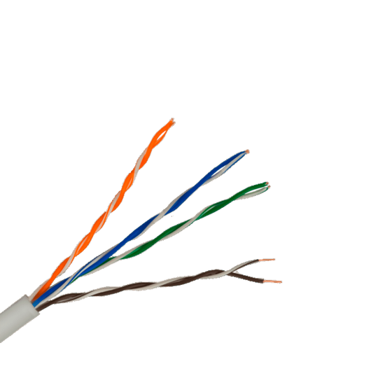 Кабель U/UTP Cat 5е PVC 4х2х0,52