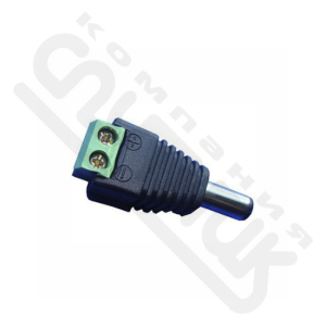 Разъем питания штекер с клеммной колодкой 2.1х5.5mm SAT
