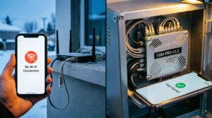 Управление воротами с телефона: как выбрать GSM или Wi-Fi